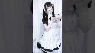 かわいいでしよ可愛いでしょ⋆⸜♡⸝‍⋆#メイド #メイド服 #量産型 #地雷系 #ツインテール #コンカフェ