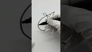 Draw a Cute Mouse with Just Numbers! 🎨✨ #drawing #colorfullearning