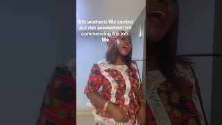 Risk assessment #basicsafety #comedy #ensuresafety #safetyfirst #riskassessment #funny