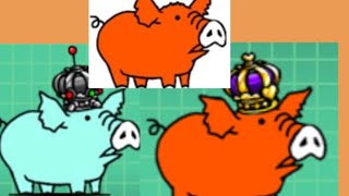 豚サンダー　にゃんこ大戦争