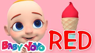 The Ice Cream Colors Song | Educational Nursery Rhyme for Kids