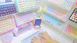 お気に入りの8種類のキーボードの音 1.5時間【作業用】