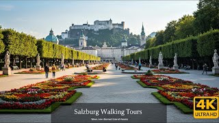 Explore Salzburg in 4K | Stunning Walking Tour of Austria's Cultural Gem
