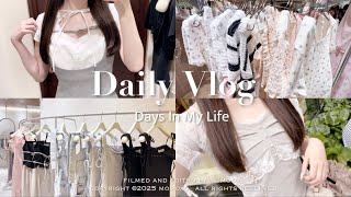 [vlog] One Week of Shopping Spree by Tokyo Office Lady💸 Daily Summer Hauls at Snidel & Andmary🛍️