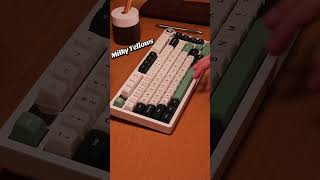 How do they sound? Milky Yellows are some of the creamiest switches you can get out of the box