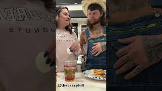 UTI apple juice prank on my husband #funny #comedyforever #funnyprank #husbandwife #prankideas