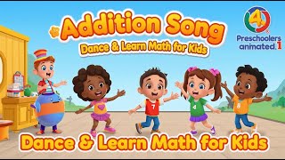 Addition Song for Preschoolers ➕🎵 | Dance & Learn Math for Kids | Toddler Learning -Wondrous Kids TV