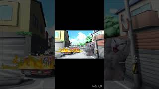 事故を起こしてしまった猫#猫ミーム #shorts